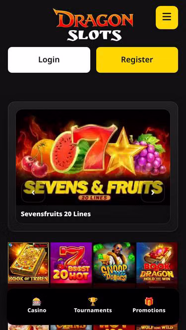 Screenshot of dragonslots.wiki