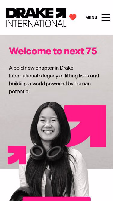 Screenshot of drake.co.za