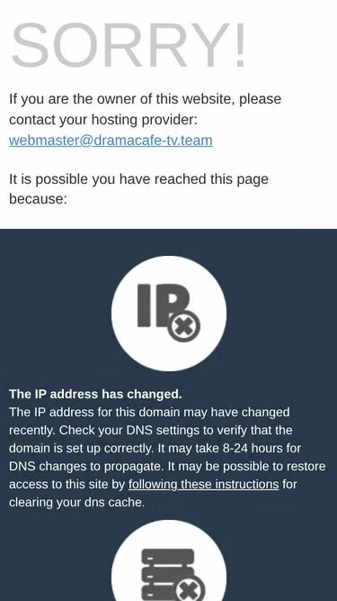 Screenshot of dramacafe-tv.store