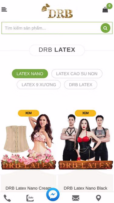 Screenshot of drb.vn