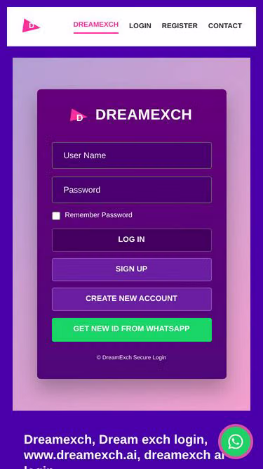 Screenshot of dreamexch.asia