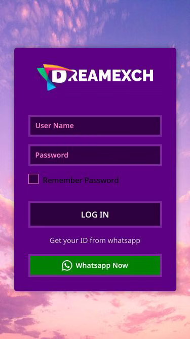 Screenshot of dreamexch.bet