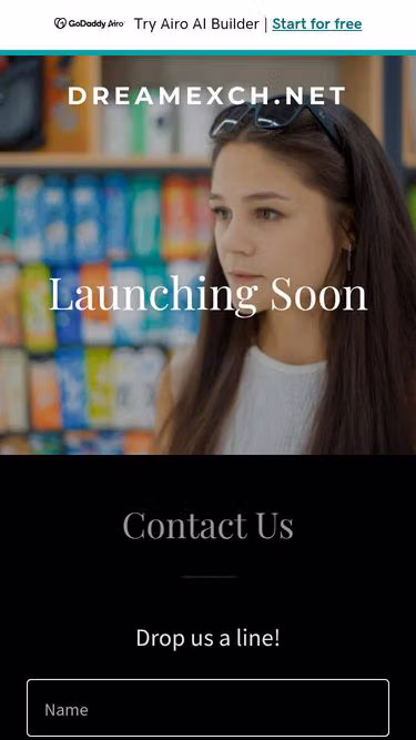 Screenshot of dreamexch.net