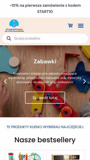 Screenshot of dreampower.pl