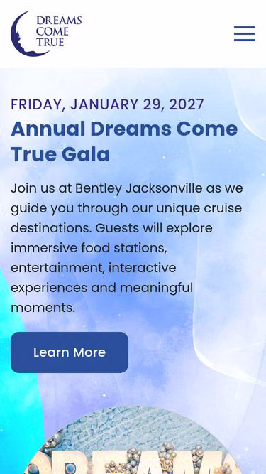 Screenshot of dreamscometrue.org