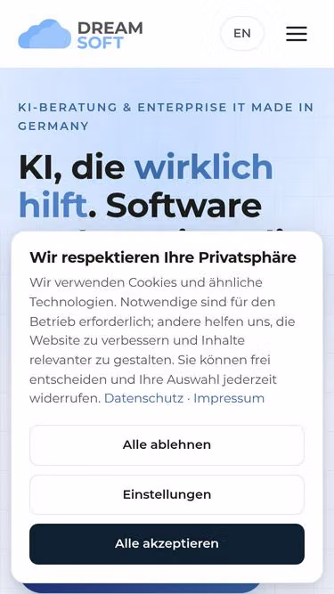 Screenshot of dreamsoft.de