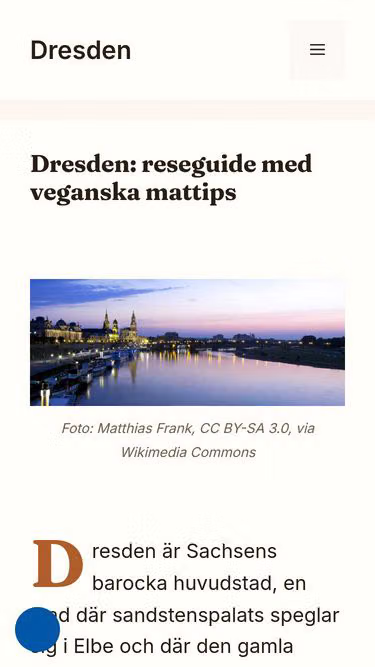 Screenshot of dresden.se