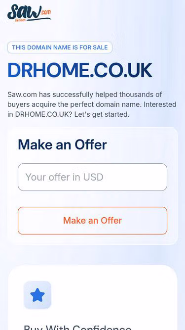 Screenshot of drhome.co.uk