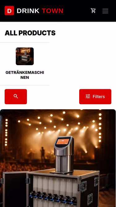 Screenshot of drink.town