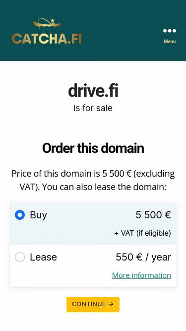 Screenshot of drive.fi