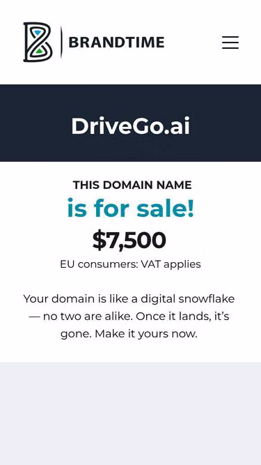 Screenshot of drivego.ai
