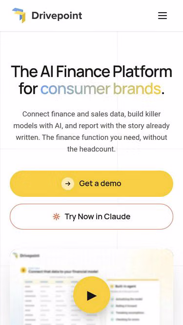 Screenshot of drivepoint.ai
