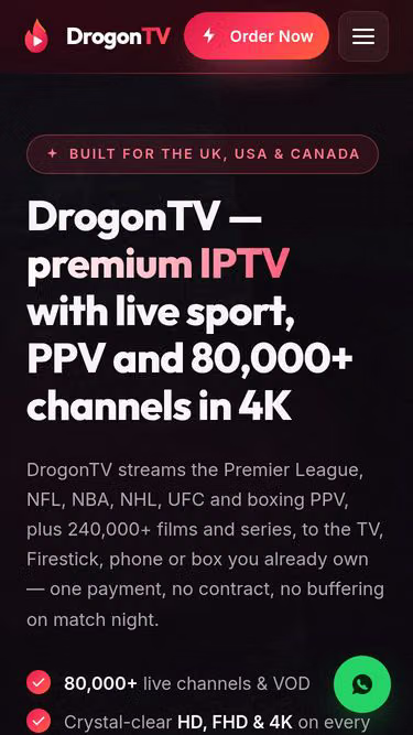 Screenshot of drogontv.click
