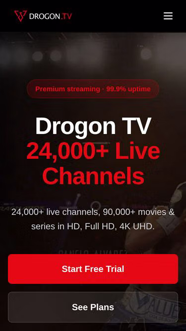 Screenshot of drogontv.tv