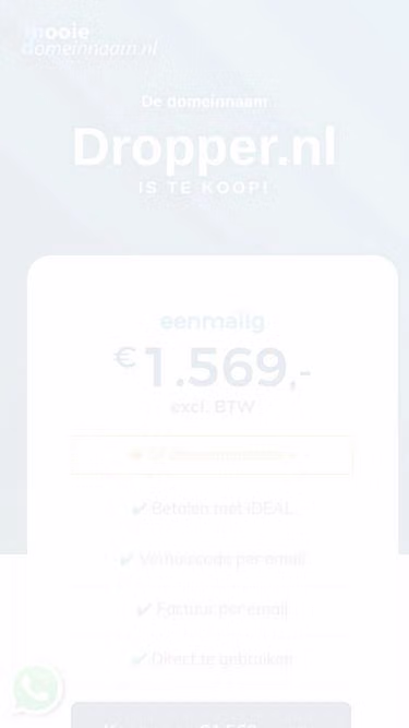 Screenshot of dropper.nl