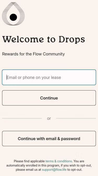 Screenshot of drops.ltd