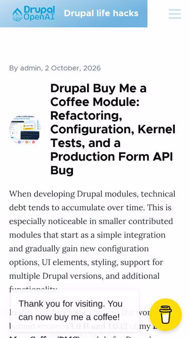 Screenshot of drupal.com.ua