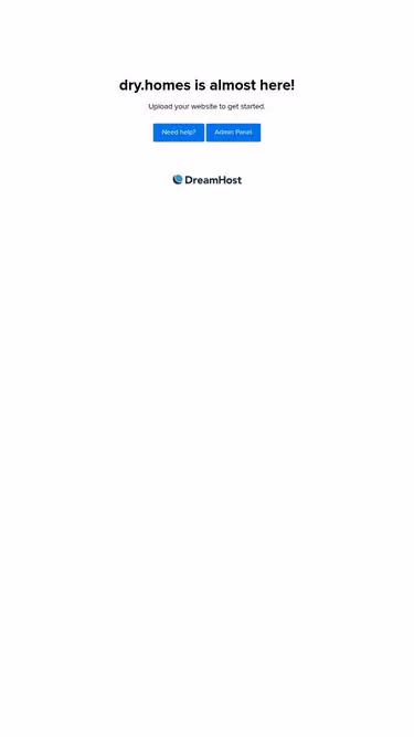 Screenshot of dry.homes