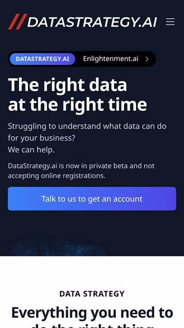 Screenshot of dsai.co
