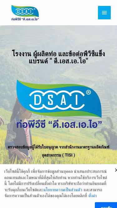 Screenshot of dsai.co.th