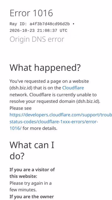 Screenshot of dsh.biz.id