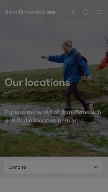 Screenshot of dsm.co