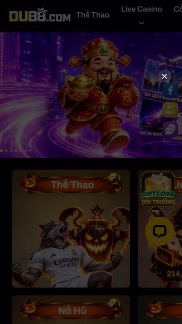 Screenshot of du88.money