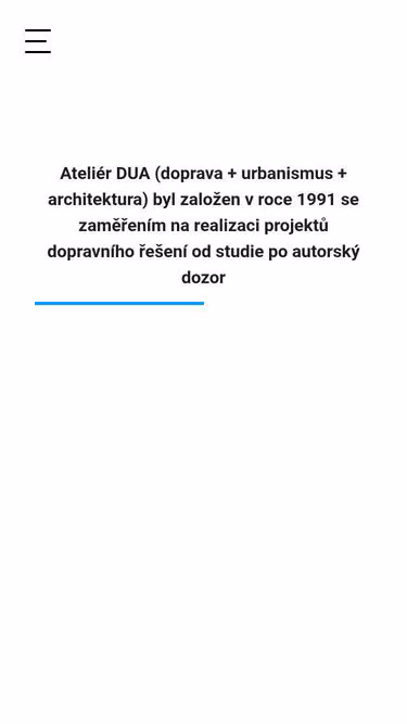 Screenshot of dua.cz