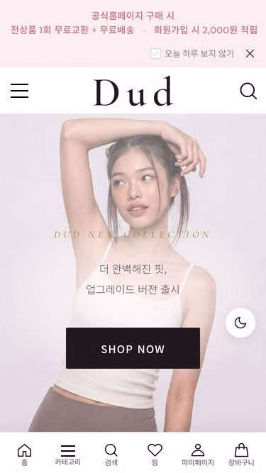 Screenshot of duds.kr