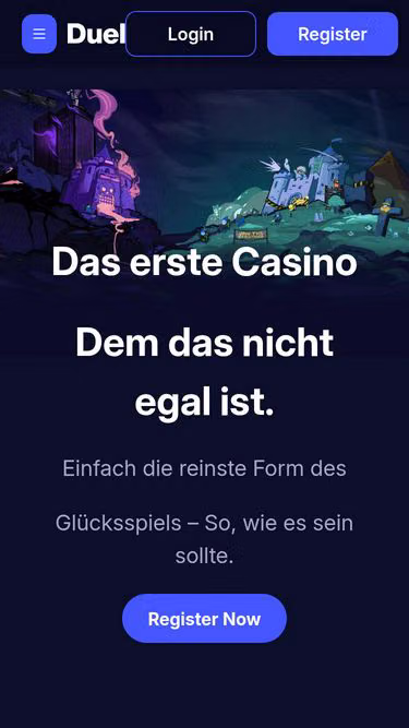 Screenshot of duel-casino.de