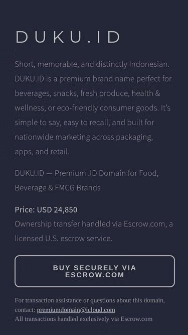 Screenshot of duku.id
