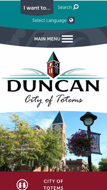Screenshot of duncan.ca