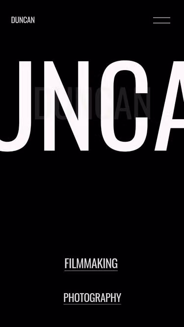 Screenshot of duncan.tv