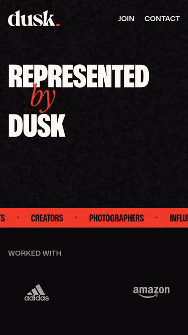 Screenshot of dusk.international