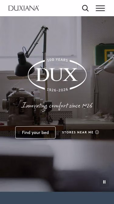 Screenshot of duxiana.com.sg