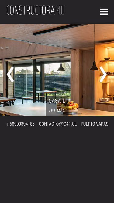 Screenshot of dve.cl