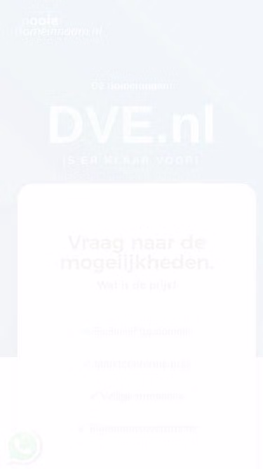 Screenshot of dve.nl