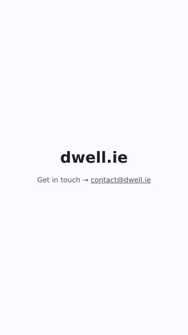 Screenshot of dwell.ie