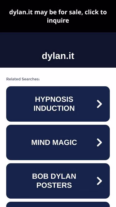 Screenshot of dylan.it