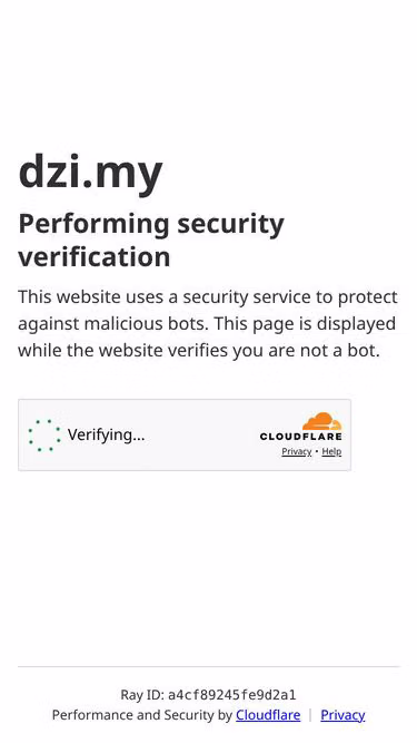 Screenshot of dzi.my