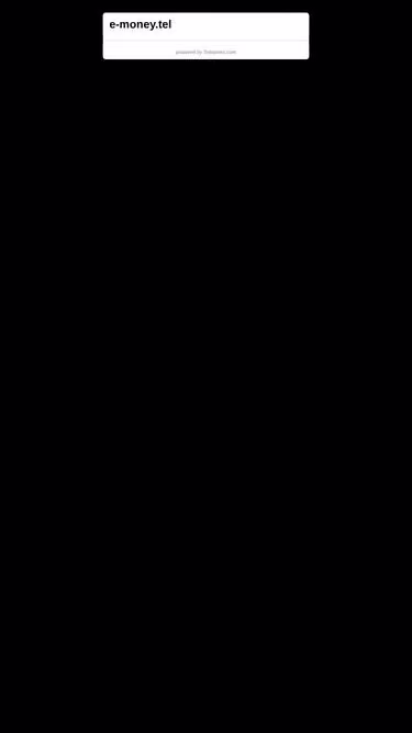 Screenshot of e-money.tel