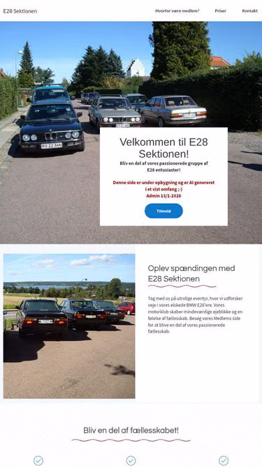 Screenshot of e28.dk