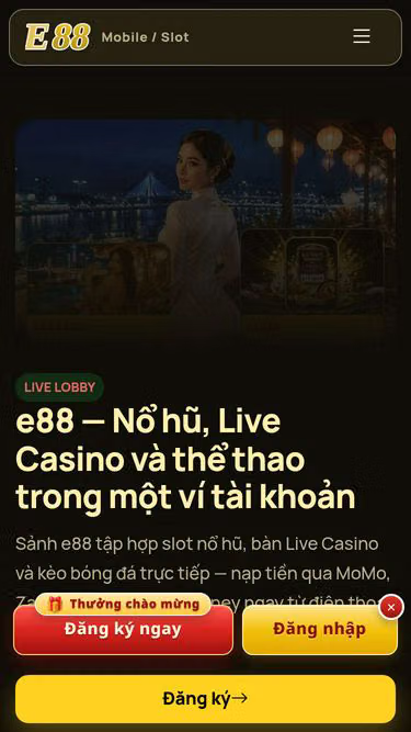 Screenshot of e88.club