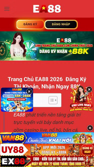 Screenshot of ea88.co.uk