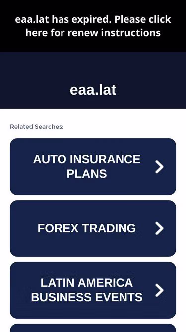 Screenshot of eaa.lat