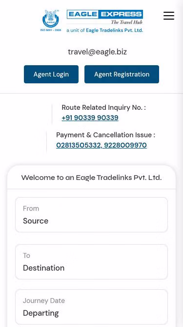 Screenshot of eagle.biz