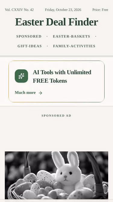 Screenshot of easter.discount