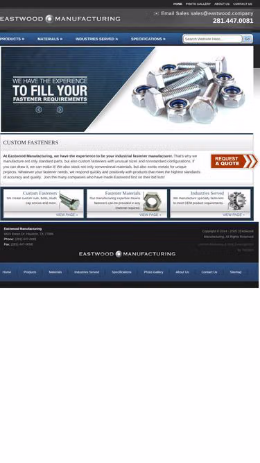 Screenshot of eastwood.company