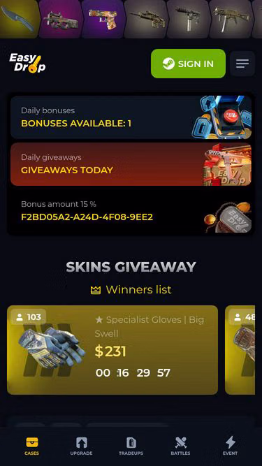 Screenshot of easy-drop.site