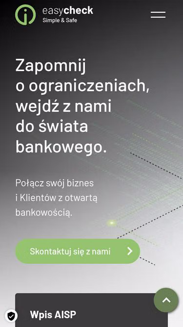 Screenshot of easycheck.pl